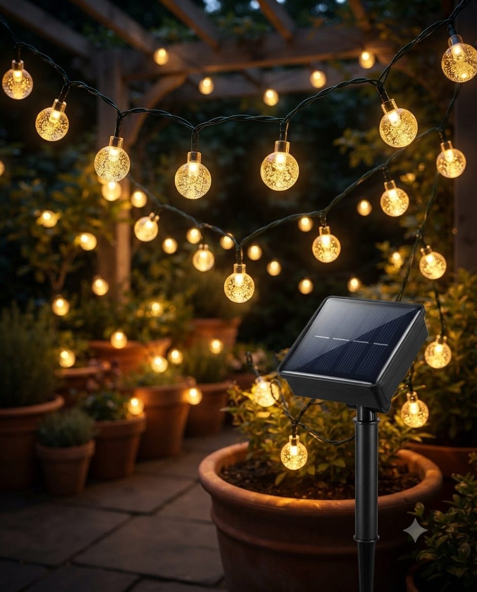 Cadena de Luces Solar 3m